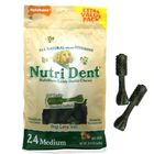 Nylabone Nutri Dent Teeth Cleaning Dog Treats - Value pack medium (24 pieces)