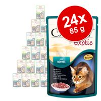 Gemengd Voordeelpakket Animonda Carny Kat Exotic 24 x 85 g - - 3 verschillende smaken