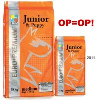  15 kg Euro Premium + 4 kg GRATIS! - - Junior Lamb & Rice 