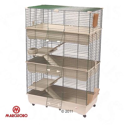 Marchioro Tommy 102 C3 Pet Cage - Base Beige
