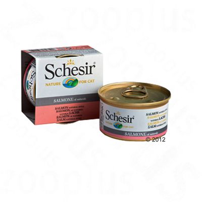 Boîtes pour chat Schesir Natural 6 x 85 g- filet de poulet