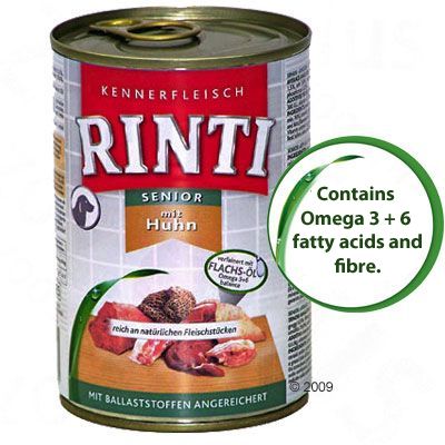 Rinti Senior 6 x 400 g - Chicken
