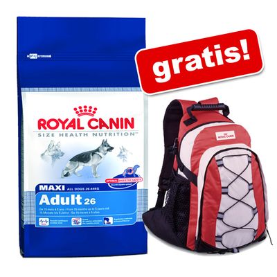 Produktbild: Grossgebinde Royal Canin Size + Rucksack gratis! - Giant Junior Active (15 kg)