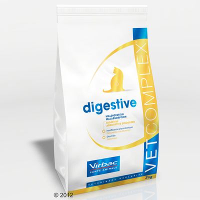 Croquettes pour chat Virbac Vetcomplex Feline Digestive- 3 x 3 kg