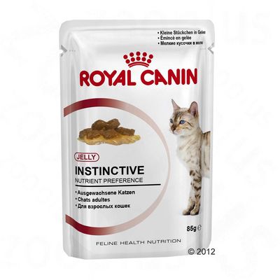 Bouchées en gelée pour chat Royal Canin Instinctive- 24 x 85 g