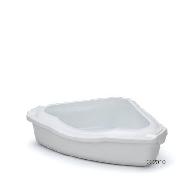Ecktoilette Canto - weiss