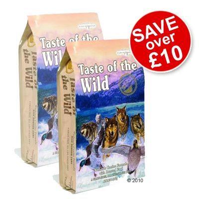 Taste of the Wild - Wetlands Canine - Economy Pack:  2 x 13.6 kg