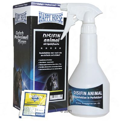 DISIFIN animal - Doppelpack 2 Spruehflaschen + 8 Tabs