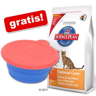 10 kg Hill´s Feline Premiumfutter + Reisenapf gratis! - Adult Huhn (10 kg)