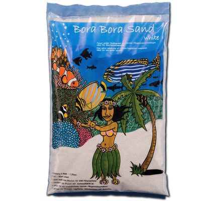 Sable blanc Bora Bora- lot économique : 2 x 8 kg