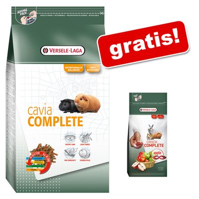 Cavia Complete  2,5 kg + Crock Complete Apfel gratis! - 2,5 kg + Crock Apfel gratis!