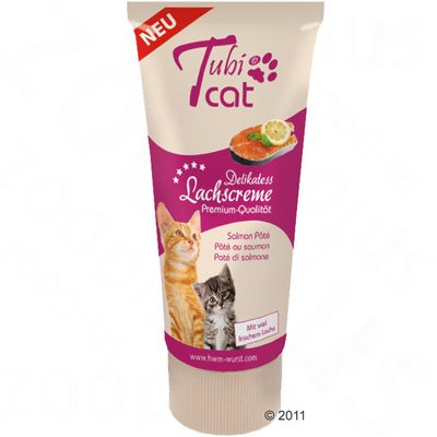 Pâte de saumon pour chat en tube TubiCAT- 75 g