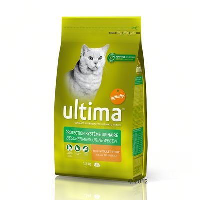 Croquettes pour chat Ultima Protection Système Urinaire- 1,5 kg