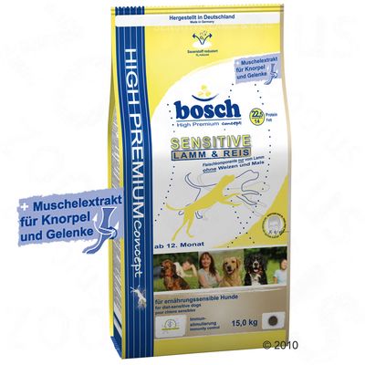 Bosch Sensitive Lamm & Reis - 3 kg