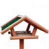 Mangeoire ext�rieure pour oiseaux sur pied Natura - L 46 x l 22 x H 44 cm