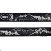 Correa para perros Modern Art King - - Correa V: XS-S: 2 m x 15 mm (LxAn), negro