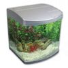 Acuario Classica AquaCurve 30 litros - - Frente ovalada, negro, medidas: 36 x 34 x 39 cm
