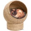 Niche pour chat Banana-Leaf - L 47,5 x l 47,5 x H 61 cm