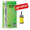 Euro Premium pienso para perros 4 kg + dispensador�gratis! - - Adult Regular medium