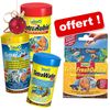 Lot d'aliments gourmands Tetra -Lot gourmand : Tetra Rubin, Tetra Pro, Tetra FD Larves de moustiques rouges