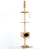 Arbre � chat Orion - beige avec plates-formes
