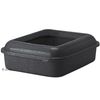 Gimpet Katsy Bandeja higi�nica para gatos - - Black Star (con destellos en plata)