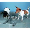 Porte-gamelles, �cuelles incluses 2 x 1,8 L / 2,8 L /4,5 L - capacit� : 2 x 1,80 L - jusqu'� 40 cm de hauteur