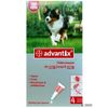 Advantix pour chien de taille moyenne - 10/25 kg - 4 pipettes
