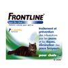 Antiparasitaire pour chat Frontline spot-on - 4 pipettes