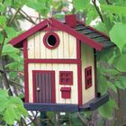 Bird House Scandinavian Cottage - green