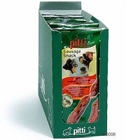  pitti Sausage Snack (semi-moist) - - rund (8 stuks) 