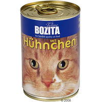 Bozita nat Kattenvoer 6 x 410 g - - garnalen