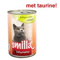  Smilla gevogeltepannetje 6 x 400 g - - mals gevogelte met gevogelteharten 