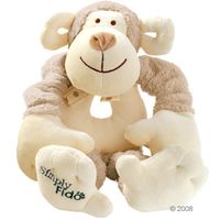 Hunter Hundespielzeug Plush Ring Oscar the Monkey - - ca. 26 cm