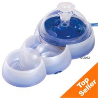 catit-water-fountain-trinkbrunnen-3-l-inkl-futternapf-ersatzfilter Catit Water Fountain Trinkbrunnen 3 l inkl. Futternapf - - Ersatzfilter