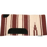 Westernpad im Navajo Muster - - beige / schwarz
