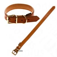  Heim lederen halsband Buffalo - - Maat 55: 40 - 50 cm halsomvang 