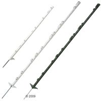 Weidezaunpfahl Classic - - 105 cm, 20 St�ck, Einzeltritt wei�