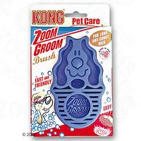 Kong Dog Massagebürste Zoom Groom - - blau
