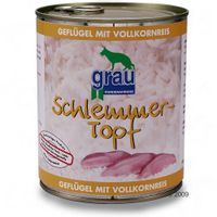 Grau Schlemmert�pfe 6 x 800 g - - Lamm mit Vollkornreis