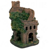 Mittelalterliche Burgruine - - Aquariumsdeko