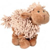  Hondenspeelgoed pluche schaap met piep - - 21 cm 