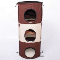 Speeltunnel Triplex - - L 41 x B 41 x H 92 cm