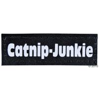 2 klittenband stickers grootte 1 (7 x 2,5 cm) SECURITY
