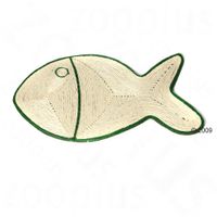  Krabmat vis - - ca. 30 x 50 cm 
