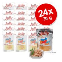 Voordeelpakket Almo Nature Jelly Kattenvoer 24 x 70 g - - tonijn