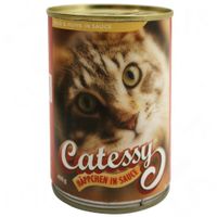  Catessy hapjes in saus 400 g: kalf en kip - - 12 x 400 g 