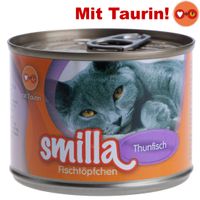 Smilla Fischt�pfchen 6 x 185 g - - Thunfisch pur