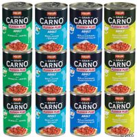  Gemengd Voordeelpakket GranCarno Vlees Plus 12 x 400 g - - 4 smaken 