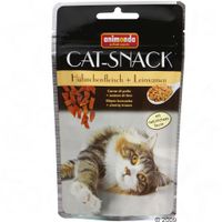 Animonda kattensnack kip & lijnzaad - - 3 x 50 g